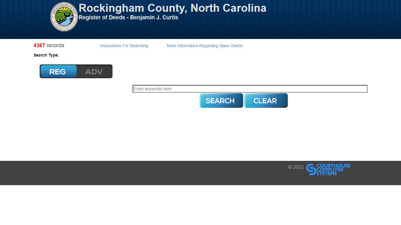 Rockingham County, NC - Public Record Search